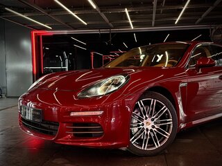 2016 Porsche Panamera 4S I Рестайлинг, красный, 3900000 рублей, вид 2