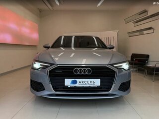 2021 Audi A6 45 TFSI V (C8), серебристый, 4343000 рублей, вид 3