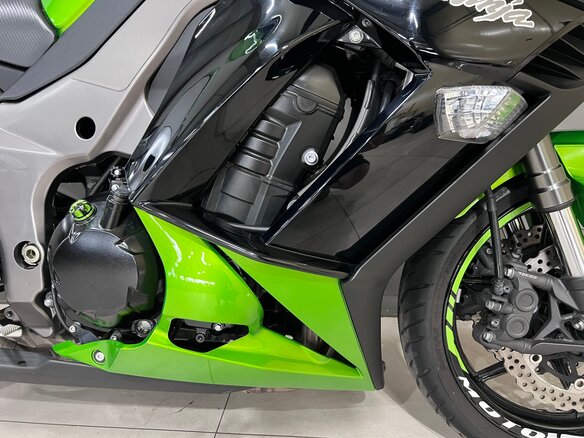2012 Kawasaki Ninja 1000, зелёный, 690000 рублей - вид 13