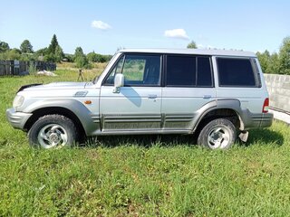 1997 Hyundai Galloper II, серый, 490000 рублей, вид 3