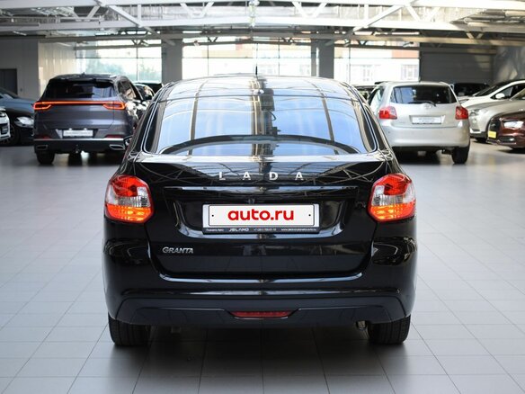 2022 Lada (ВАЗ) Granta I Рестайлинг, чёрный - вид 5