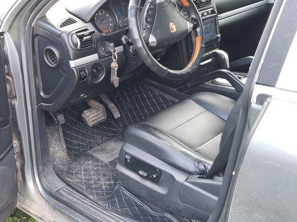 2005 Porsche Cayenne I (955), серый, 880000 рублей - вид 6