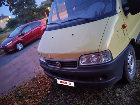2010 Fiat Professional Ducato, жёлтый, 430000 рублей - вид 1
