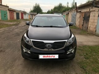 2013 Kia Sportage III, чёрный, 1700000 рублей, вид 3