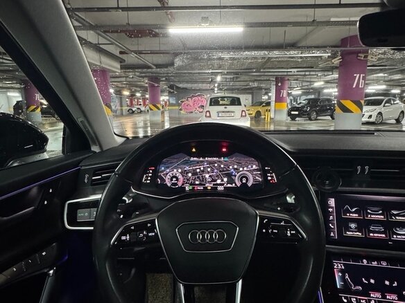 2019 Audi A6 45 TFSI V (C8), чёрный - вид 22
