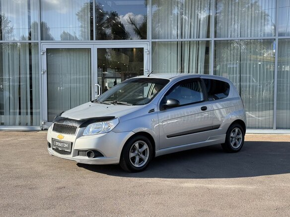 2009 Chevrolet Aveo I Рестайлинг, серебристый, 350000 рублей