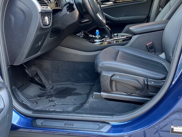2019 BMW X3 20i xDrive III (G01), синий - вид 4
