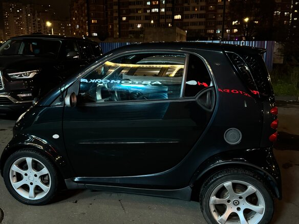 2005 Smart Fortwo I Рестайлинг, чёрный, 350000 рублей - вид 6