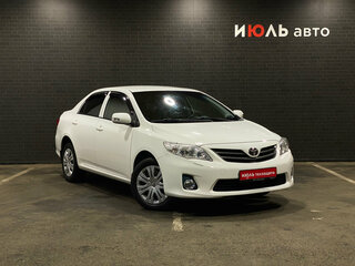 2010 Toyota Corolla X (E140, E150) Рестайлинг, белый, 1169000 рублей, вид 3