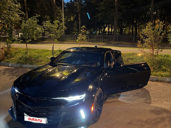 2019 Chevrolet Camaro VI Рестайлинг, чёрный, 2800000 рублей - вид 3
