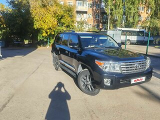 2012 Toyota Land Cruiser 200 Series Рестайлинг 1, чёрный, 4300000 рублей, вид 4