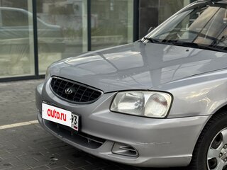 2004 Hyundai Accent ТагАЗ II, серебристый, 570000 рублей, вид 5