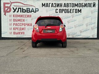 2011 Chevrolet Spark III, красный, 495000 рублей, вид 5