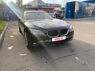 2009 BMW 7 серии Long 730Ld V (F01/F02/F04), чёрный, 1700000 рублей, вид 2