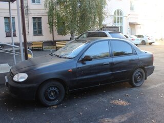 2007 Chevrolet Lanos I, чёрный, 135000 рублей, вид 3