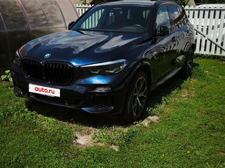 2020 BMW X5 M50d IV (G05/G18), синий, 6790000 рублей, вид 1