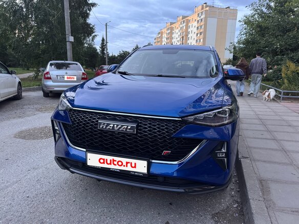 2023 Haval F7 I Рестайлинг, синий, 2150000 рублей - вид 3
