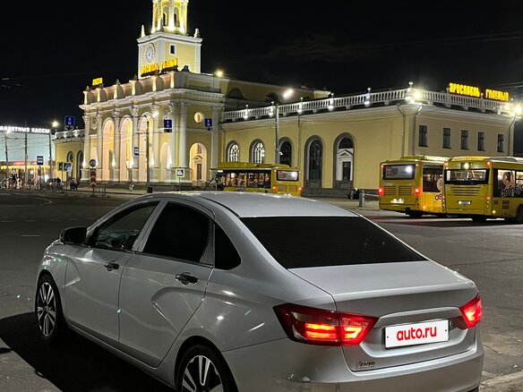 2016 Lada (ВАЗ) Vesta I, серебристый, 570000 рублей - вид 5