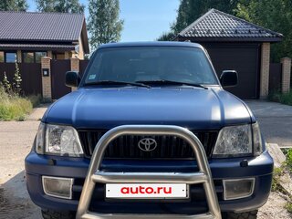 2001 Toyota Land Cruiser Prado 90 Series Рестайлинг, синий, 1350000 рублей, вид 1