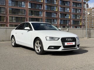 2013 Audi A4 IV (B8) Рестайлинг, белый, 1195000 рублей, вид 3