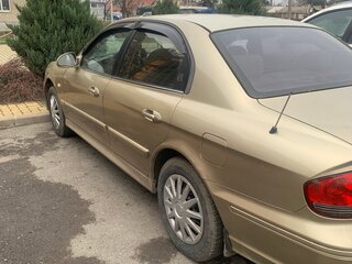 2001 Hyundai Sonata IV (EF) Рестайлинг, золотистый, 290000 рублей, вид 4