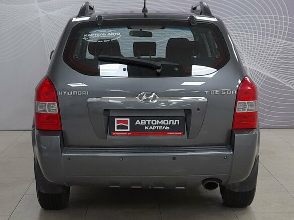 2008 Hyundai Tucson I, серый, 599000 рублей - вид 4
