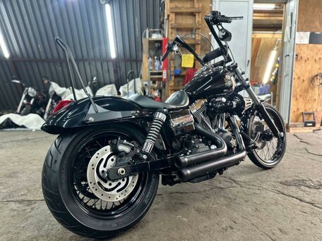 2010 Harley-Davidson Dyna Wide Glide, чёрный, 890000 рублей, вид 5
