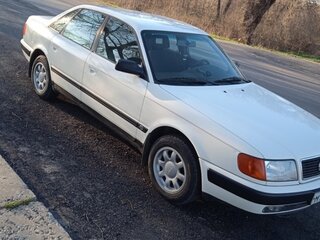 1992 Audi 100 IV (C4), белый, 760000 рублей, вид 2