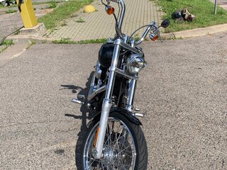 2007 Harley-Davidson Dyna Wide Glide, чёрный, 700000 рублей, вид 4