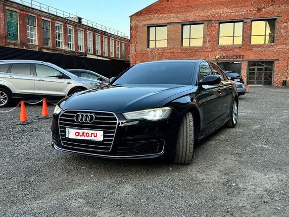 2015 Audi A6 IV (C7) Рестайлинг, чёрный, 2500000 рублей
