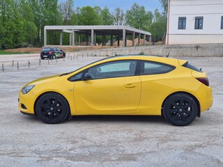 2011 Opel Astra GTC J Рестайлинг, жёлтый, 1080000 рублей, вид 5
