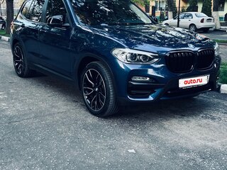 2019 BMW X3 20d xDrive III (G01), синий, 3600000 рублей, вид 3