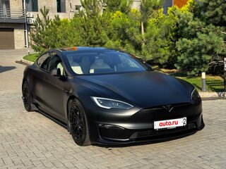 2023 Tesla Model S Plaid I Рестайлинг 2, чёрный, 6500000 рублей, вид 4