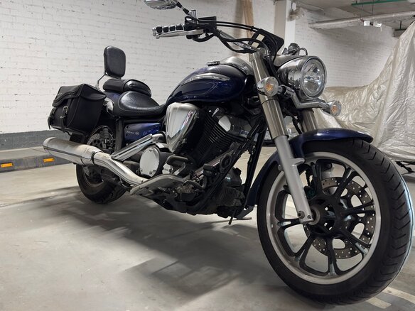 2011 Yamaha XVS950, синий, 700000 рублей - вид 7