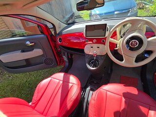 2011 Fiat 500 II, красный, 820000 рублей, вид 5