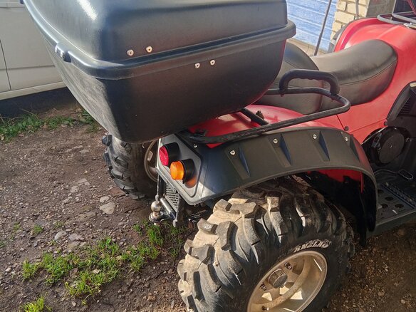 2011 Stels ATV-500, красный, 380000 рублей - вид 6