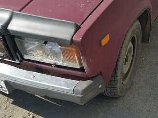 1996 Lada (ВАЗ) 2107, красный, 72000 рублей, вид 4