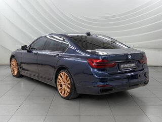 2016 BMW 7 серии 740d xDrive VI (G11/G12), синий, 2978000 рублей, вид 5