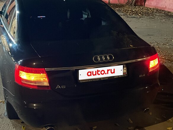 2008 Audi A6 III (C6), чёрный, 529000 рублей