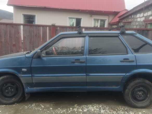 2004 Lada (ВАЗ) 2114, синий, 170000 рублей - вид 1