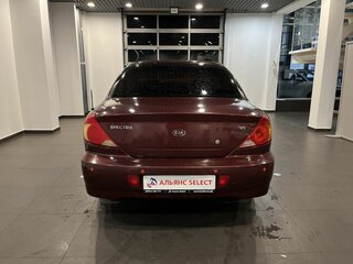2007 Kia Spectra I Рестайлинг 2, красный, 250000 рублей, вид 4