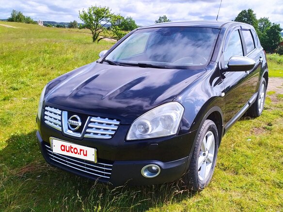 2007 Nissan Qashqai I, чёрный, 610000 рублей - вид 1