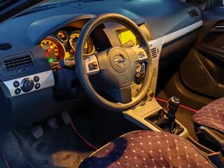 2008 Opel Astra GTC H Рестайлинг, синий, 490000 рублей, вид 5
