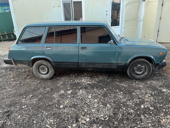 2007 Lada (ВАЗ) 2104, зелёный, 100000 рублей - вид 4