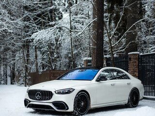2020 Mercedes-Benz S-Класс 500 Long 4MATIC VII (W223), белый, 7500000 рублей, вид 1