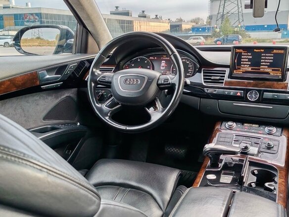 2015 Audi A8 III (D4) Рестайлинг, чёрный, 2200000 рублей - вид 23