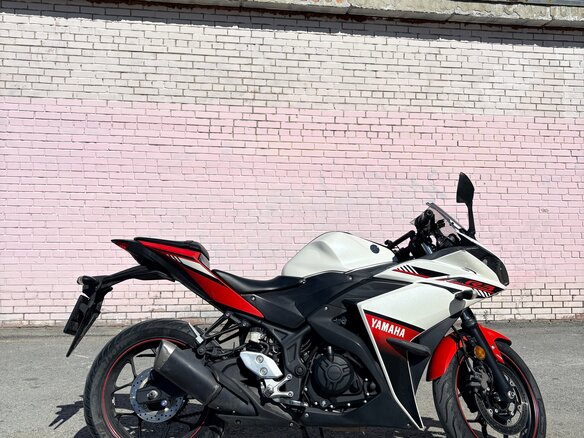 2016 Yamaha YZF-R3, белый, 430000 рублей - вид 9