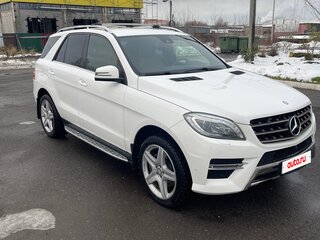 2014 Mercedes-Benz M-Класс 300 III (W166), белый, 2900000 рублей, вид 3