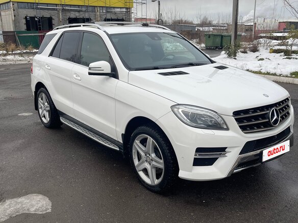 2014 Mercedes-Benz M-Класс 300 III (W166), белый, 2900000 рублей - вид 2