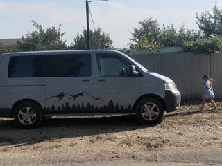 2007 Volkswagen Transporter T5, серый, 850000 рублей, вид 5